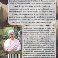 4 eme couverture sur la route de marie madeleine carmen goudreau