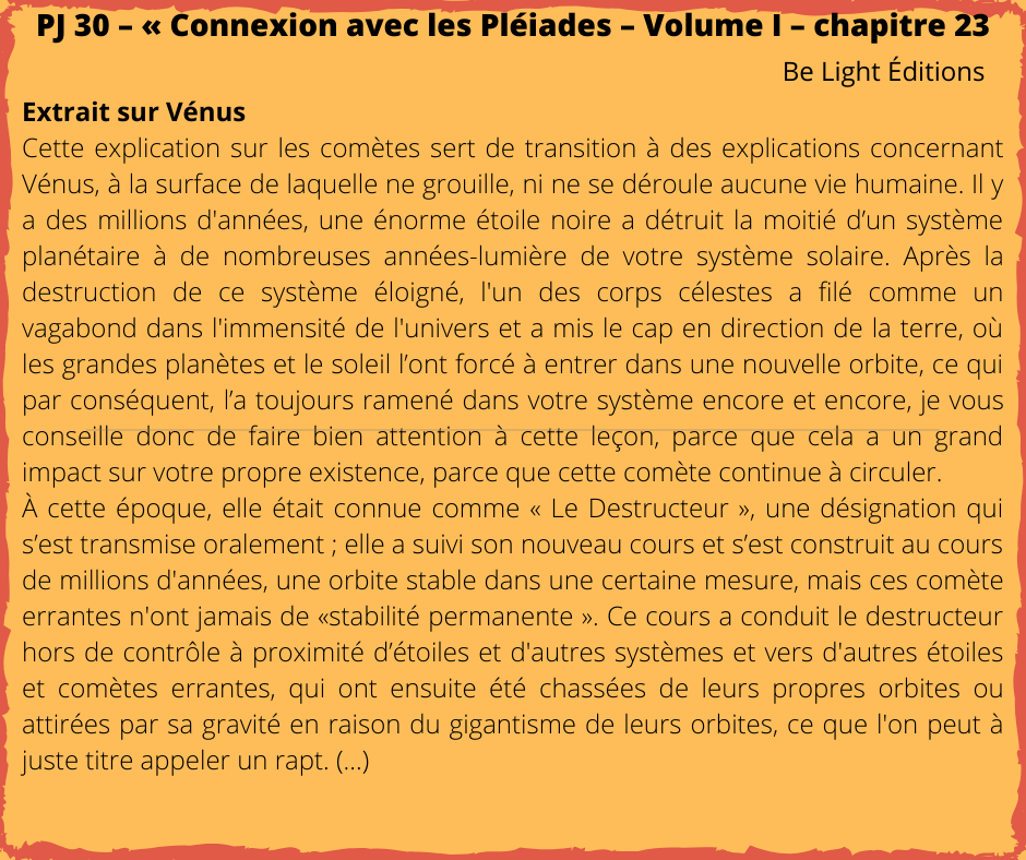 Extrait pj30 venus1