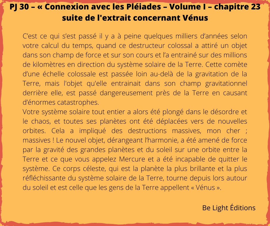 Extrait pj30 venus2