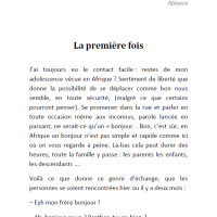 La premiere fois extrait pour site