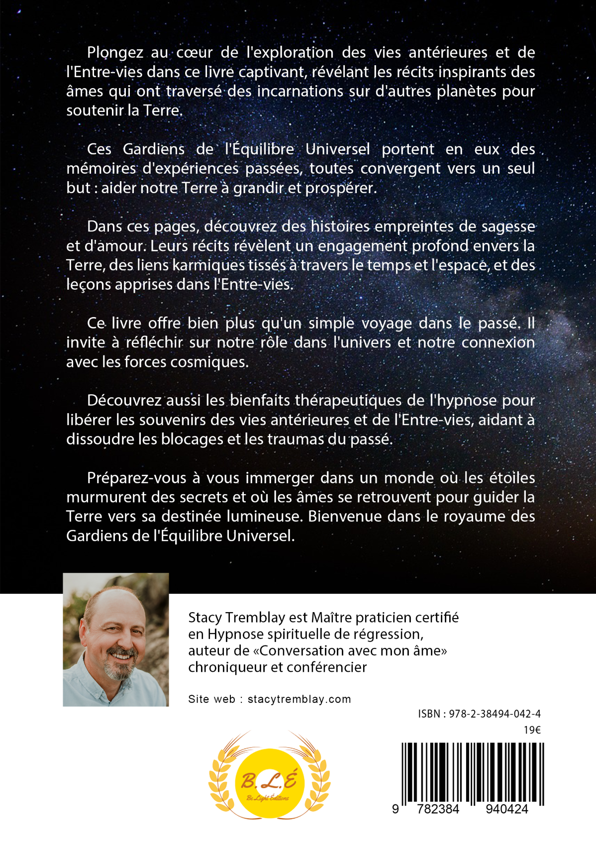 Les gardiens de l equilibre universel 4eme de couverture