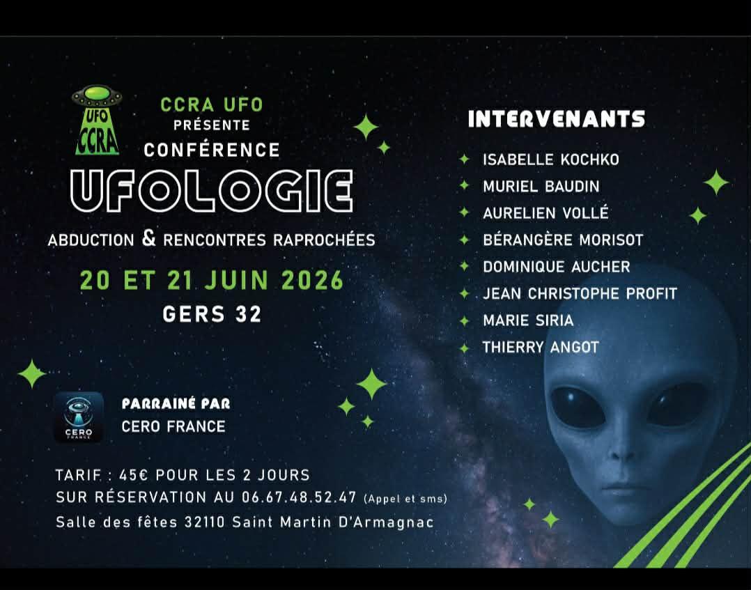 Ufologie gers 20 21 juin 26 2